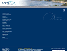 Tablet Screenshot of delta-voyages.ch